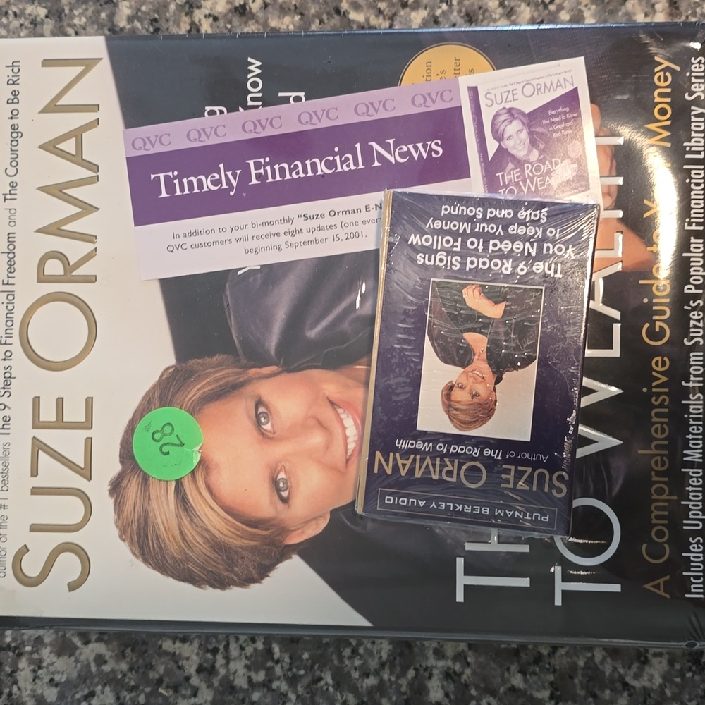 Suze Orman “The Road to Wealth” Book & Audio Bundle – Financial Literacy Set
